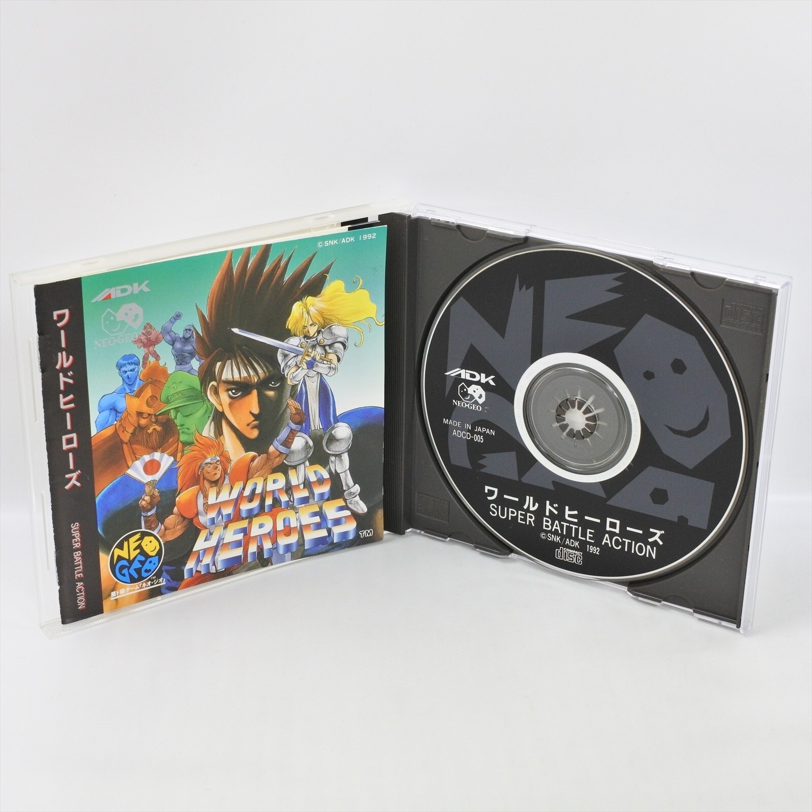 WORLD HEROES Neo Geo CD SNK 3095 nc | eBay