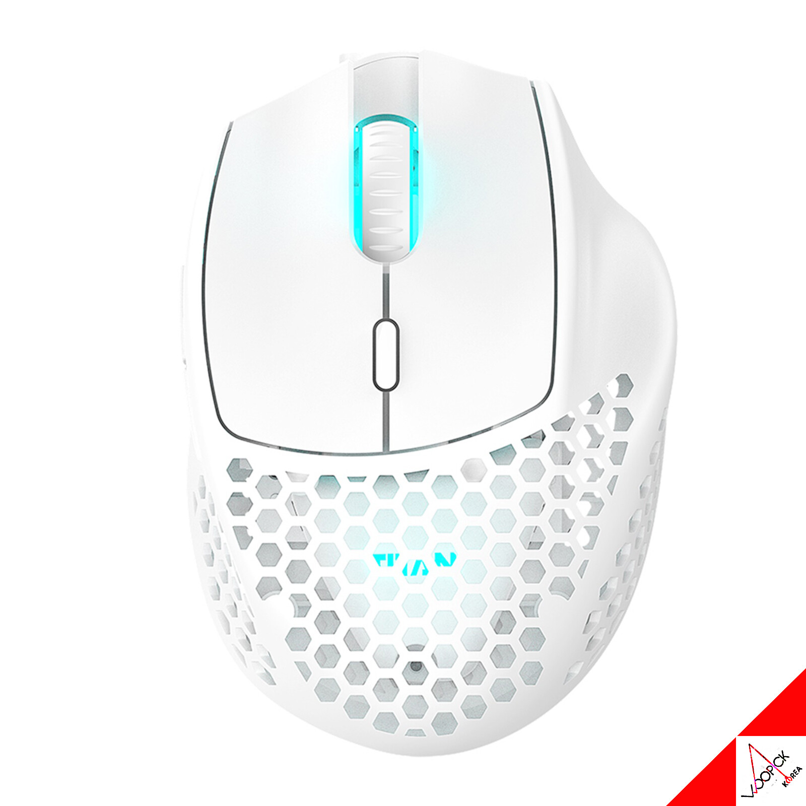 XENICS TITAN GE AIR WIRELESS ホワイト+キーボード Xenics Titan GE AIR Wireless Professional Gaming Mouse