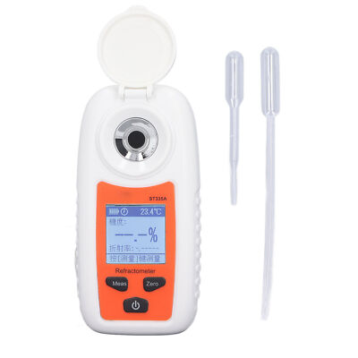 LCD Brix Digital Refractometer Dust Proof Cover Digital Brix Sweetness Tester