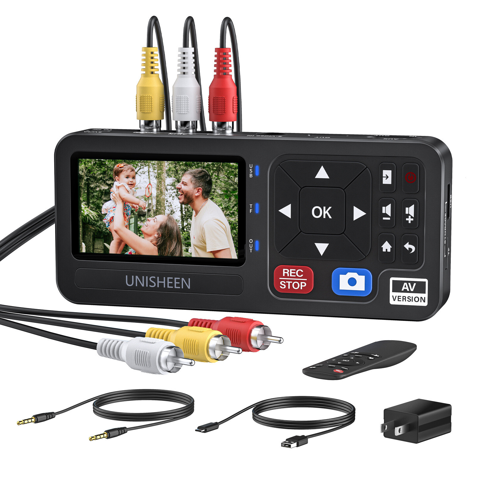 VHS Zu Digital Konverter – Wandle VHS, Hi8, Camcorder-Videos In Digitale Dateien Um, Kompatibel Mit Windows & Mac