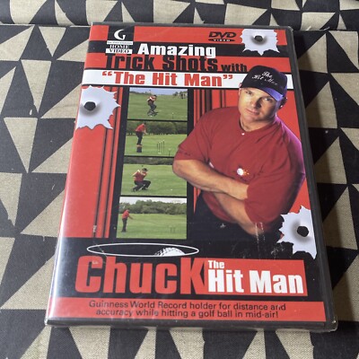 Golf Channel - Amazing Trick Shots with The Hit Man (DVD) NOS New Sealed