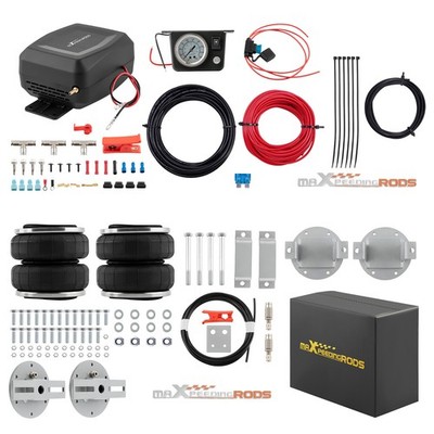 Towing Air Spring Bag Compressor Kit For Mitsubishi Triton ML MN MQ 2005-2024