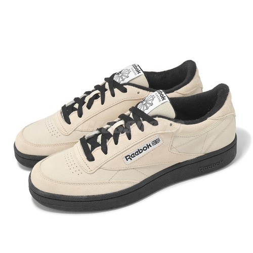Reebok Club C 85 Beige Black White Men Casual Lifestyle