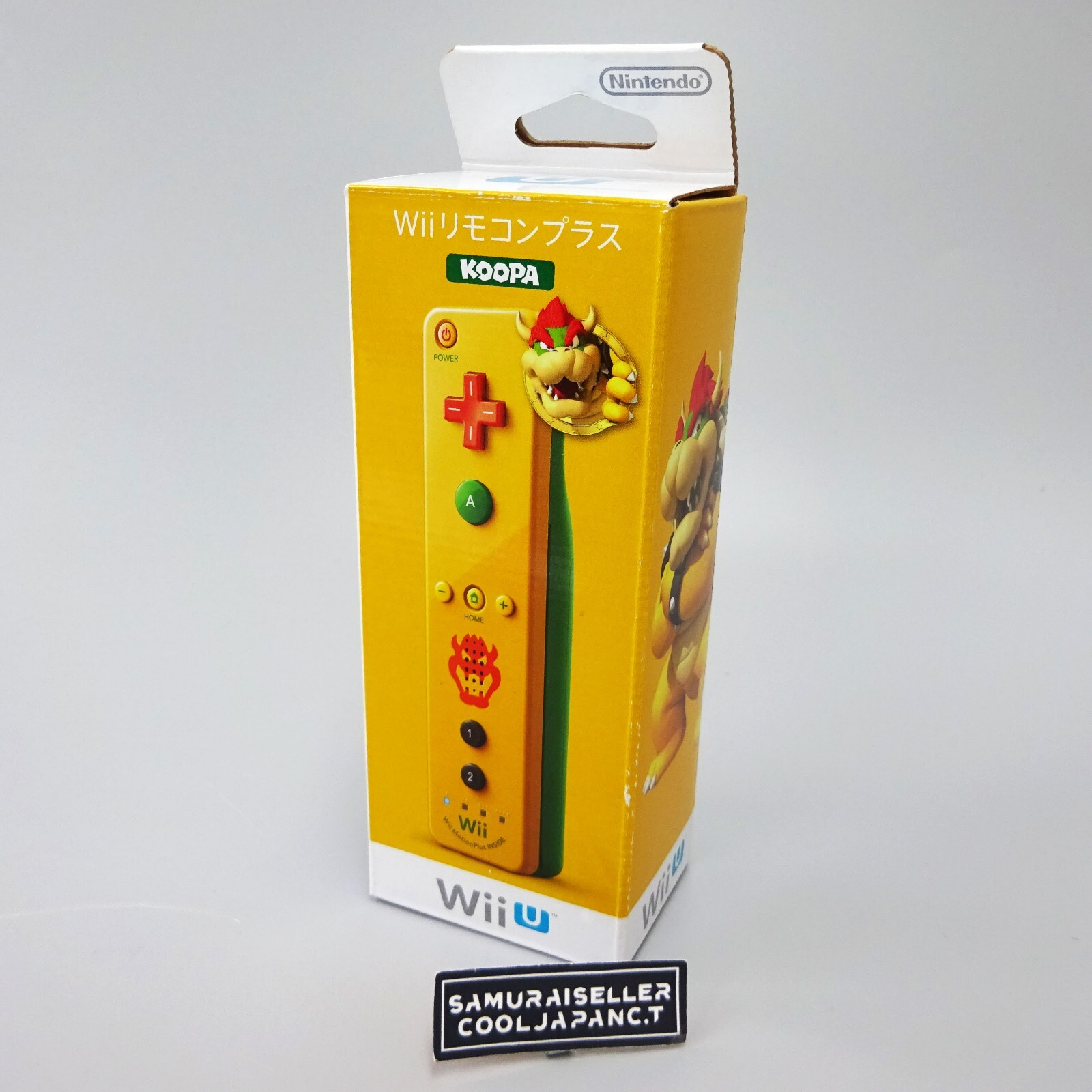 Nintendo Wii U Remote Controller Plus Koopa Bowser Super