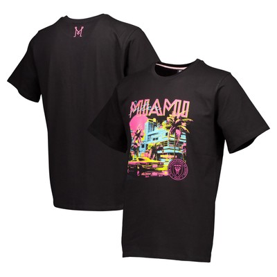 Men's Black Inter Miami CF Ocean Drive Quintessential Heavyweight Relaxed