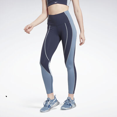 

Женские леггинсы с цветными блоками Reebok Lux с высокой посадкой, BI398