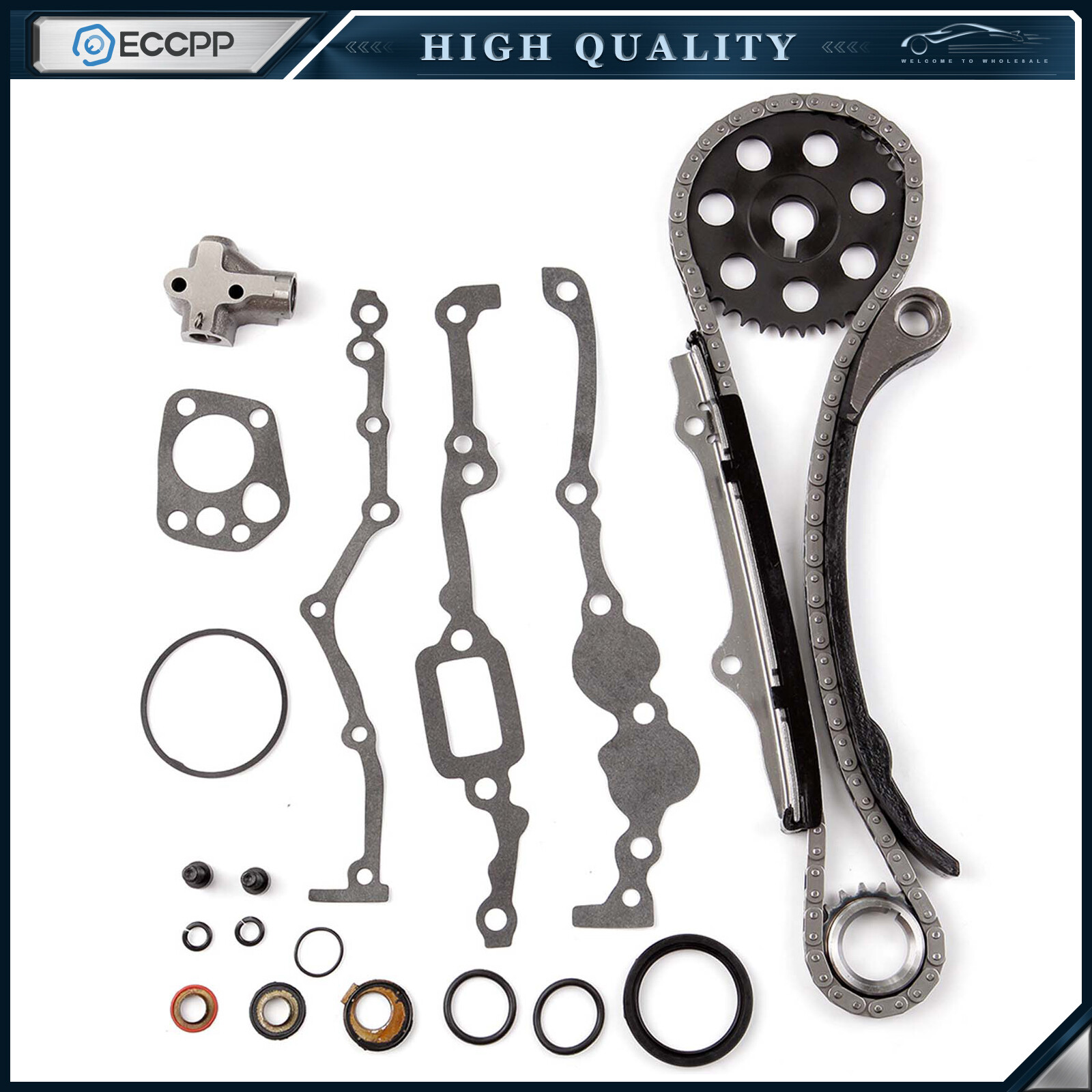 Timing Chain Kit For Nissan Pickup 240SX D21 89-97 2.4L SOHC