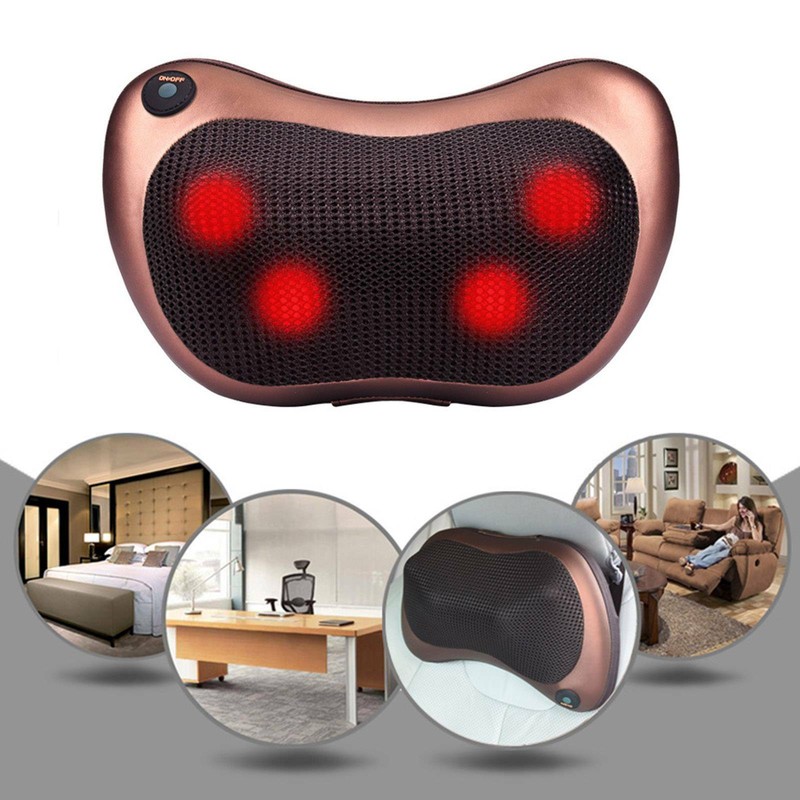 Massagekissen Shiatsu Massagegeräte Nacken Schulter Rücken Elektrische Rücken