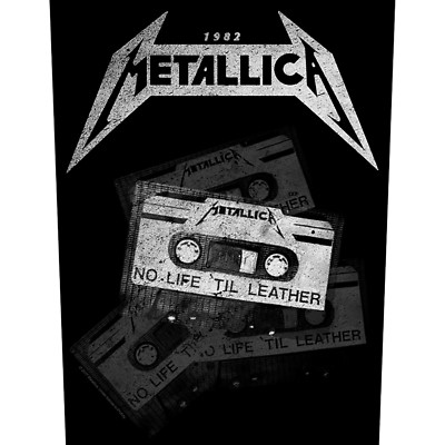 Metallica No Life 'Til Leather giant sew-on back patch  360mm x 300mm