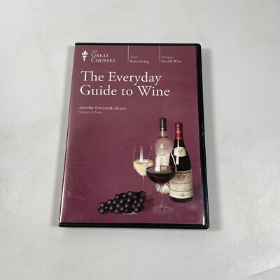 The Great Courses - The Everyday Guide to Wine (DVD, 2010, 4-Discs)
