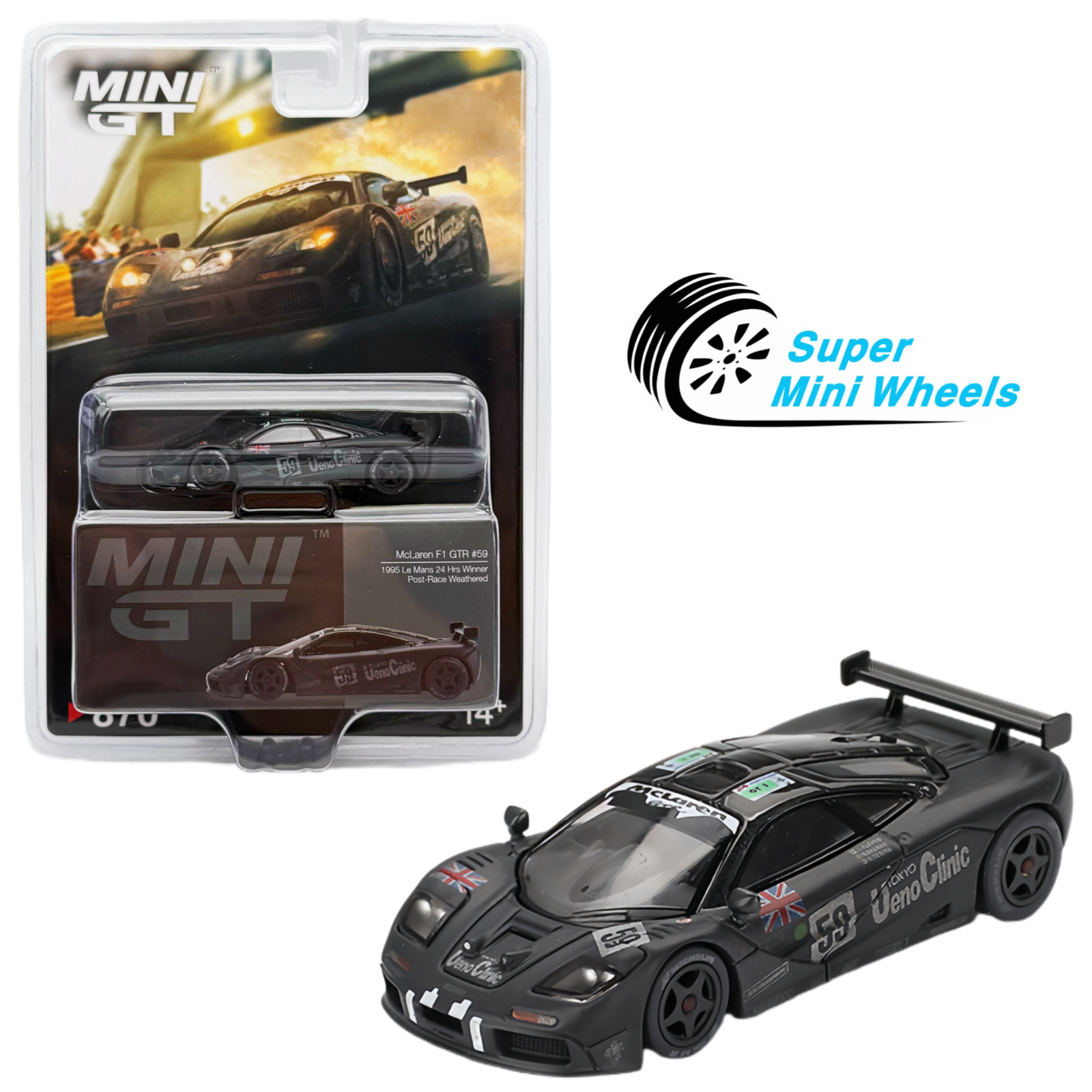 ミニカー hpi Racing McLaren F1 GTR 95 Le Mans #59 McLaren F1 GTR #59 1995 Le Mans | HLJ.com