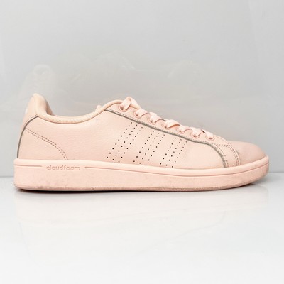 

Adidas Womens Cloudfoam Advantage AW3977 Розовые повседневные кроссовки, размер 8, Розовый, Cloudfoam Advantage