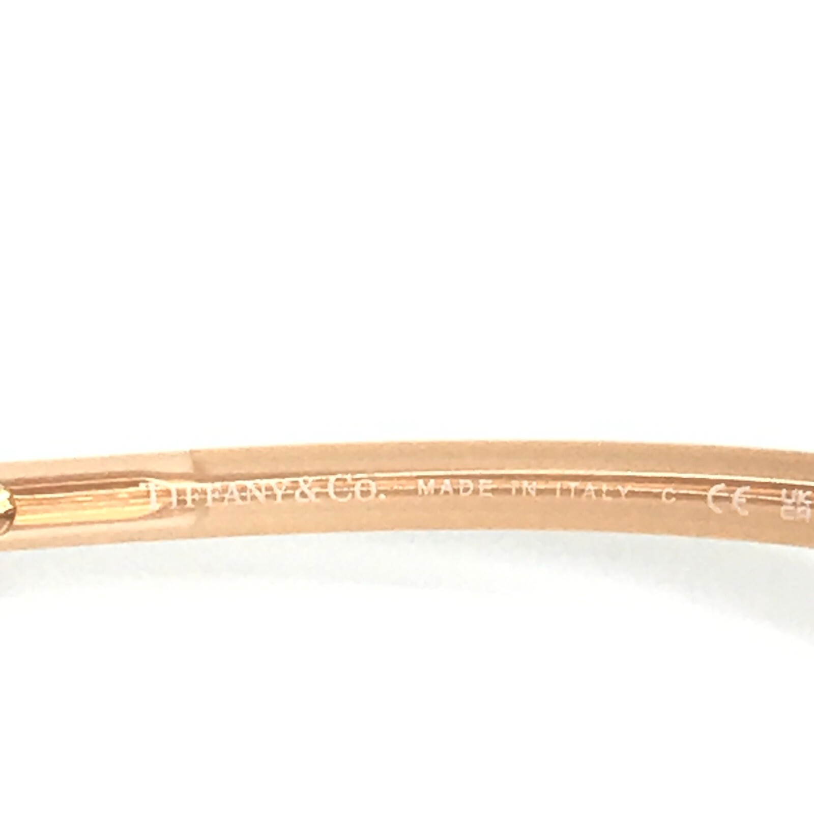 Pre-owned Tiffany & Co . Sunglasses Tf3086 6105/3n Gold Butterfly Mirrored Lenses 57-17-140 In Pink
