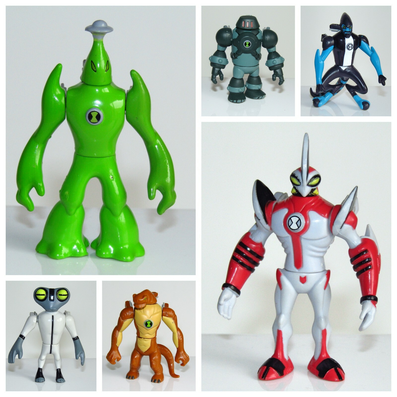 ALIENフィギュアセット Ben 10 Alien Creation Figures Diamondhead Overflow Mini