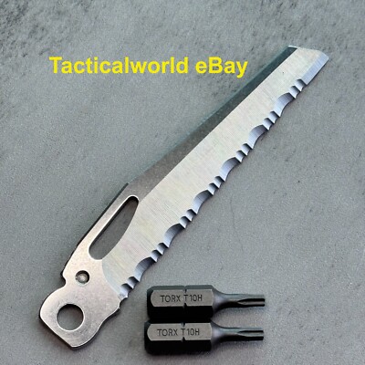 Leatherman Wave Plus Charge Plus TTi Parts Replacement Serrated Knife Blade