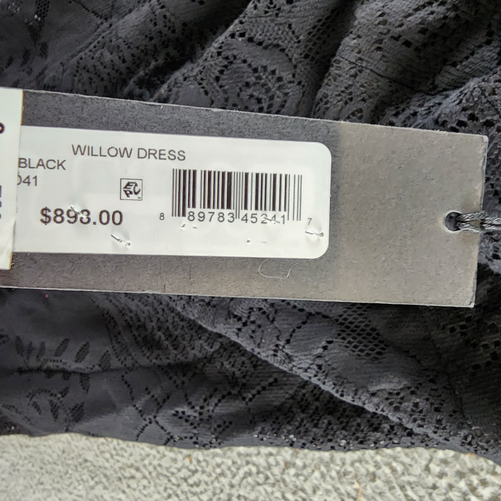 Kobi Halperin Willow Floral Lace Sweetheart Midi Dress Women's 4 Black Back Zip - Picture 15 of 15