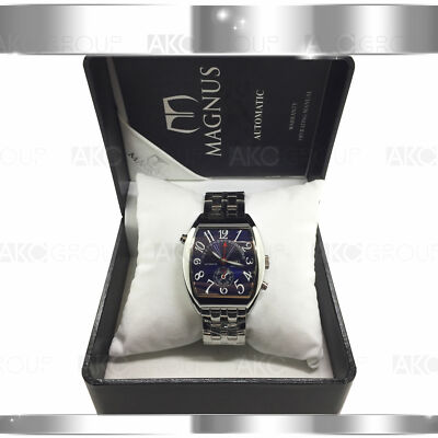 Pre-owned Magnus Monterrey M110mss41 Automatic Stainless Steel Mens Watch
