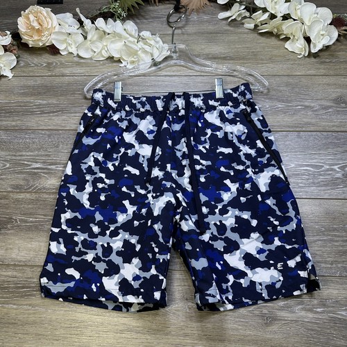 Camouflage Shorts Men's Small 28-30” Waist Blue Camo