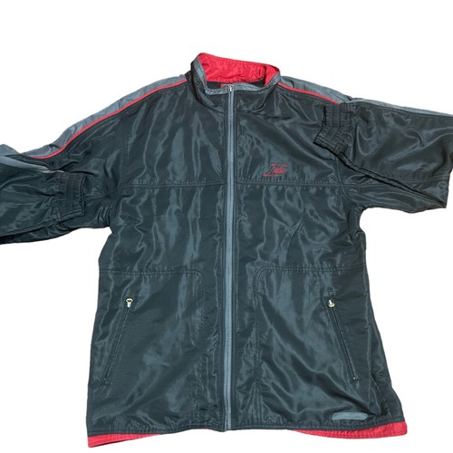 Mens Warmup Jacket extra large, Black Red Reebok Iverson I3