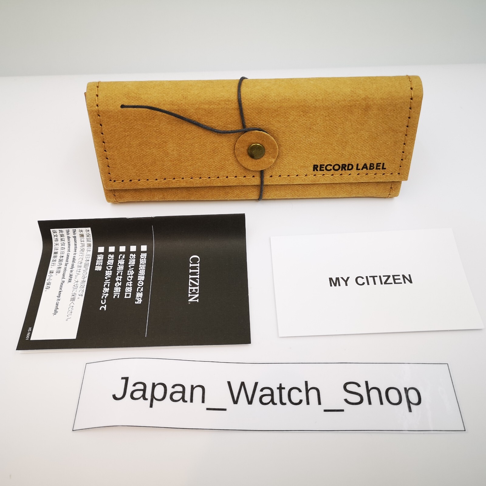 Pre-owned Citizen Collection Record Label Thermo Sensor Jg2120-65a Unisex Watch In Box