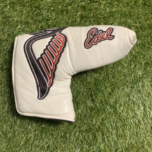 Edel Putter Headcover Blade Headcover White Brown Red
