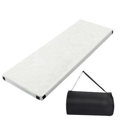 75 x 25 x 2.5inch Memory Foam Camping Mattress Pad Portable Sleeping Mat w/Bag 