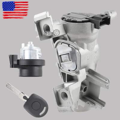 Ignition Switch With Lock Cylinder Key For Volkswagen Scirocco 09-2012 1K0905865