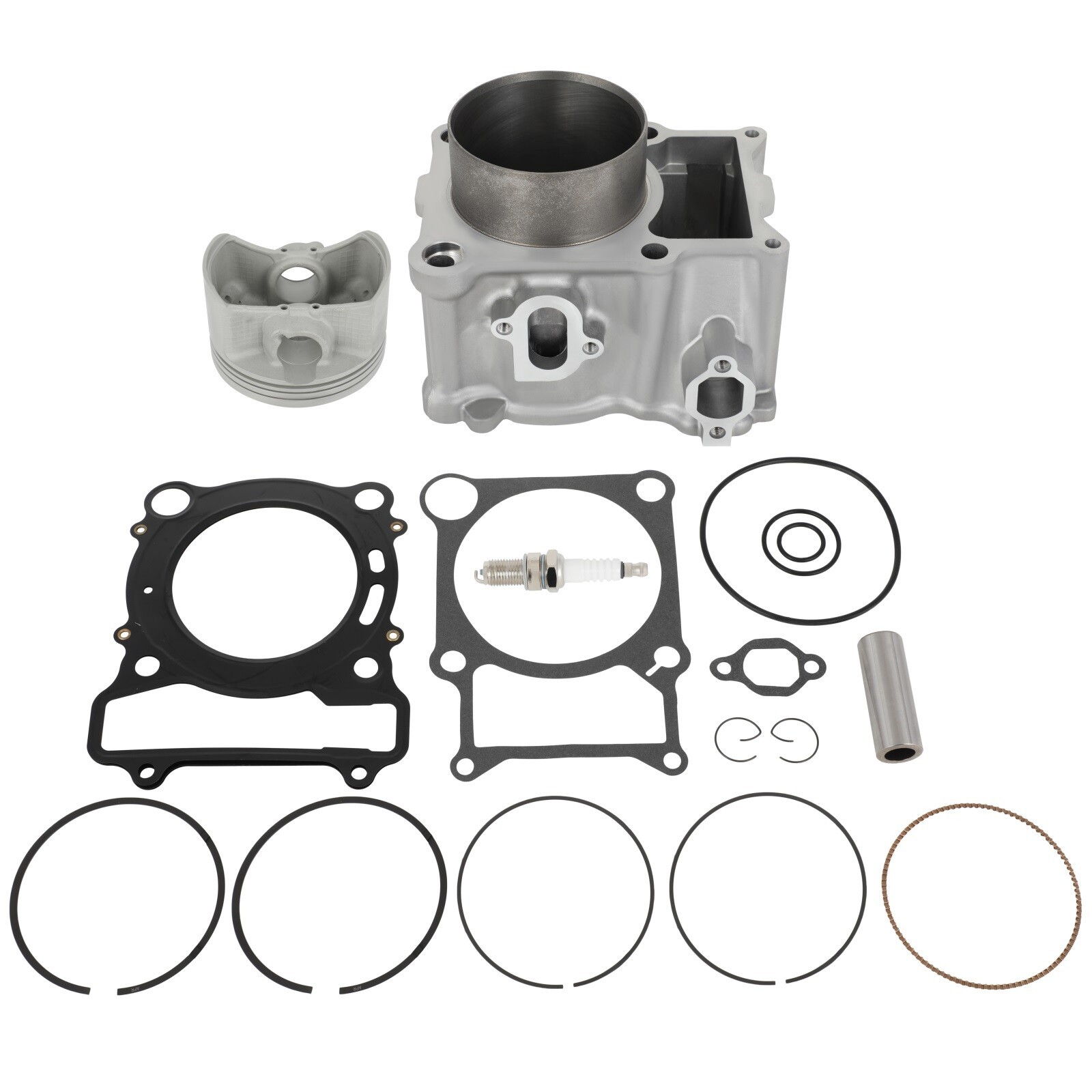 Cylinder Top End Rebuild Kit For Yamaha Rhino 450 Kodiak 400 Grizzly 450 4x4 USA