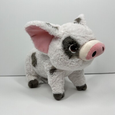 Disney Store Moana Pua Pig Plush 9'' Stuffed Animal Authentic Genuine Original
