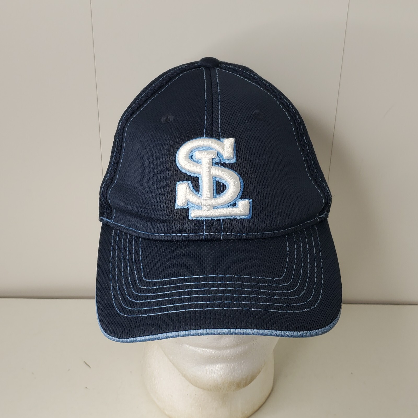 ★citybreeze★ Arch Logo Embroidered Ball Cap_NAVY Saint St Louis City 3D Embroidered SL Logo Adjustable Hat