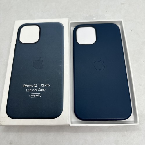 【新品】純正 iPhone 12 Pro Maxレザーケース・バルティックブルー iPhone 12 Pro Max】Apple純正レザーケース（バルティックブルー