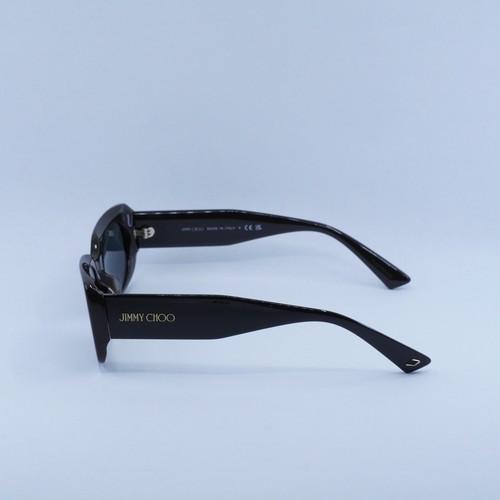 Pre-owned Jimmy Choo Jc5029u 506087 Caper Green/dark Grey 54-18-140 Sunglasses In Gray