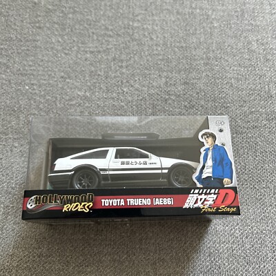 Jada Hollywood Rides Initial D First Stage Toyota Trueno (AE86) 1:32 White
