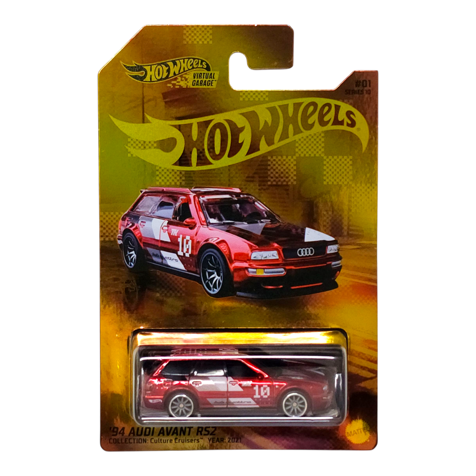 NFTG ウルトラレア ホットウィール アウディ アバント RS2 限定3000 HOT WHEELS '94 Audi Avant RS2 Red NFTG NFTH Virtual Garage