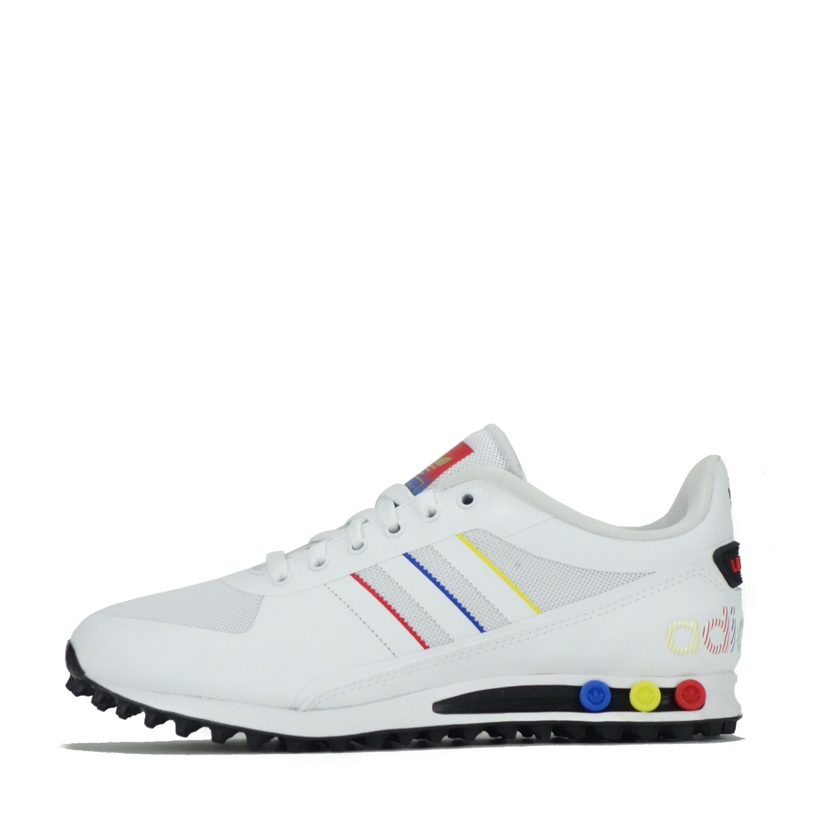 adidas white la trainers