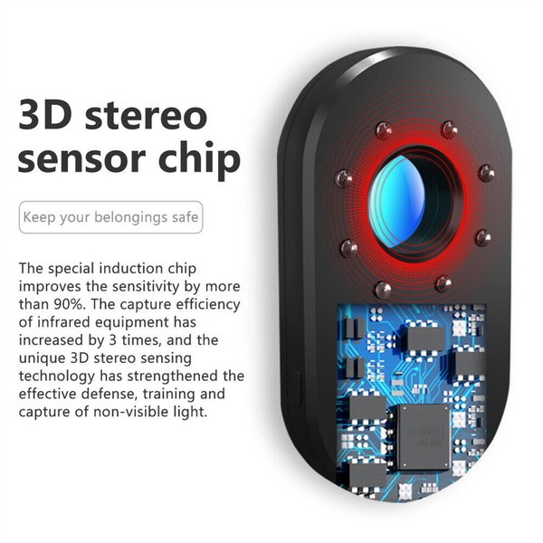 Signal Lens RF Tracker Camera Detector GSM Audio Anti Hidden Cam Bug Finder - Image 23