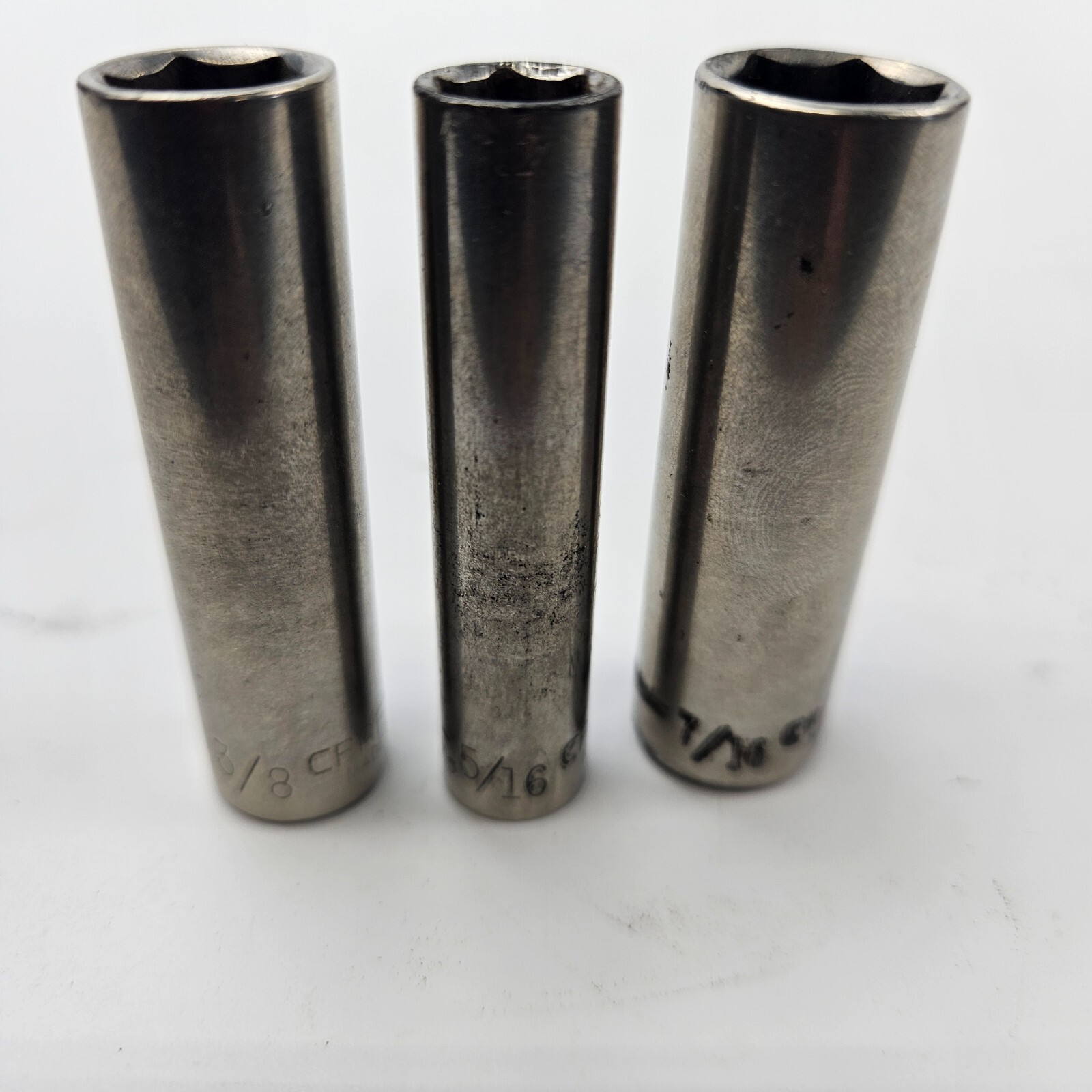 5/07 6/07 7/07 8/07 ×6 7/16-Inch Standard 6-Point Socket, 1/4-Inch Drive - 65607
