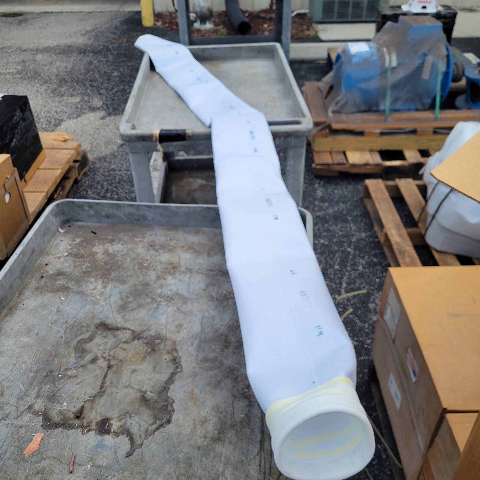 MENARDI 97800493 BAGHOUSE ASH SILO FILTER SOCK FILTRATION DUST 97"L X 5" ID $39