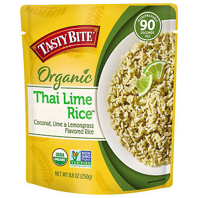 Tasty Bite Rice Thai Lime 8.8 Oz (Pack Of 6)