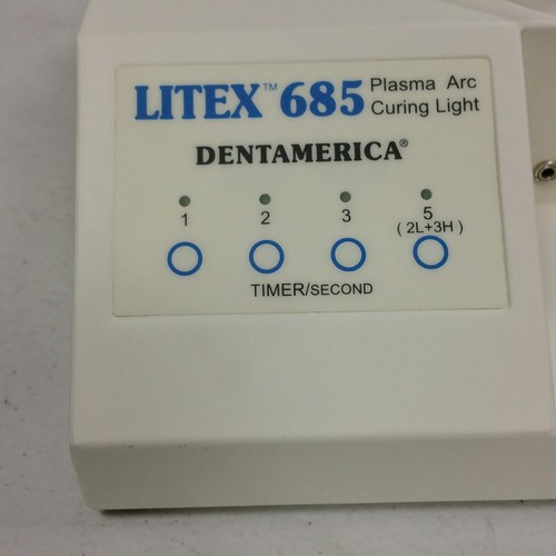 NICE - Dentamerica Litex 685 Plasma ARC Curing Light BASE UNIT w/NEW POWER CORD