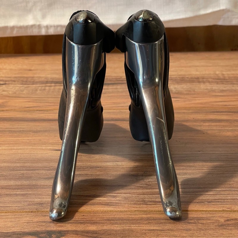 Shimano 105 ST-5600/5601 2 x 10 Shifters Double 10 Speed | eBay