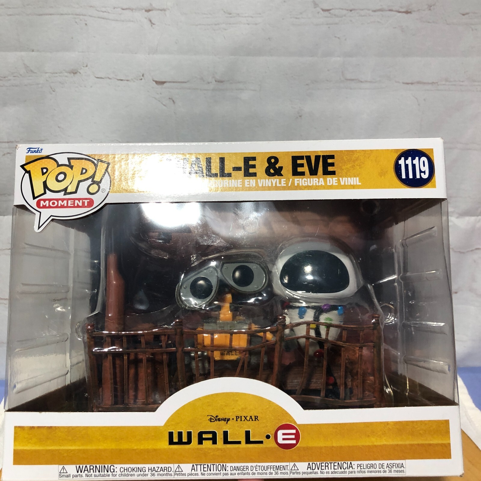 Funko Pop! Moments: Pixar - Wall-E & Eve #1119 889698576536