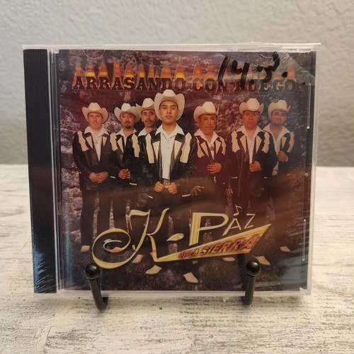 K-Paz De La Sierra Arrasando Con Fuego Spanish Cd NEW SEALED
