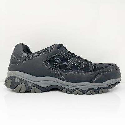 

Skechers Mens Cankton 77055W Черная повседневная обувь Кроссовки Размер 13, Черный, Cankton