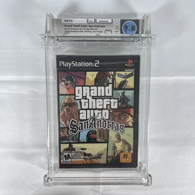 GTA CGC 9.8 A++ SEALED PS2 Grand Theft Auto San Andreas Trilogy