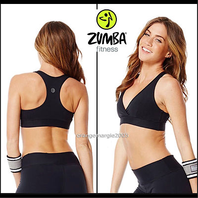 ZUMBA CLASSIC MAX SUPPORT V-BRA w ZDri & Silver Logo STRONG - Zumba's Top Line! 