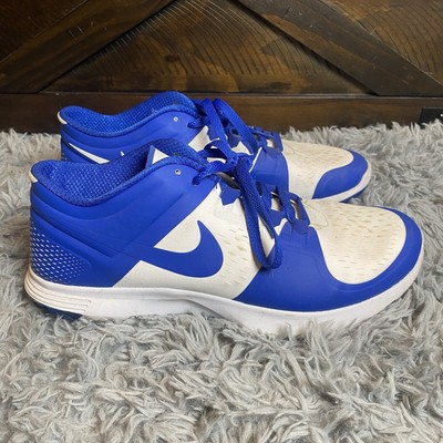 Nike FS Lite Trainer Royal Blue White Mens Sneakers 615972 104 Size 10