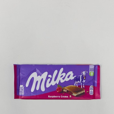 Milka Raspberry cream chocolate 100g