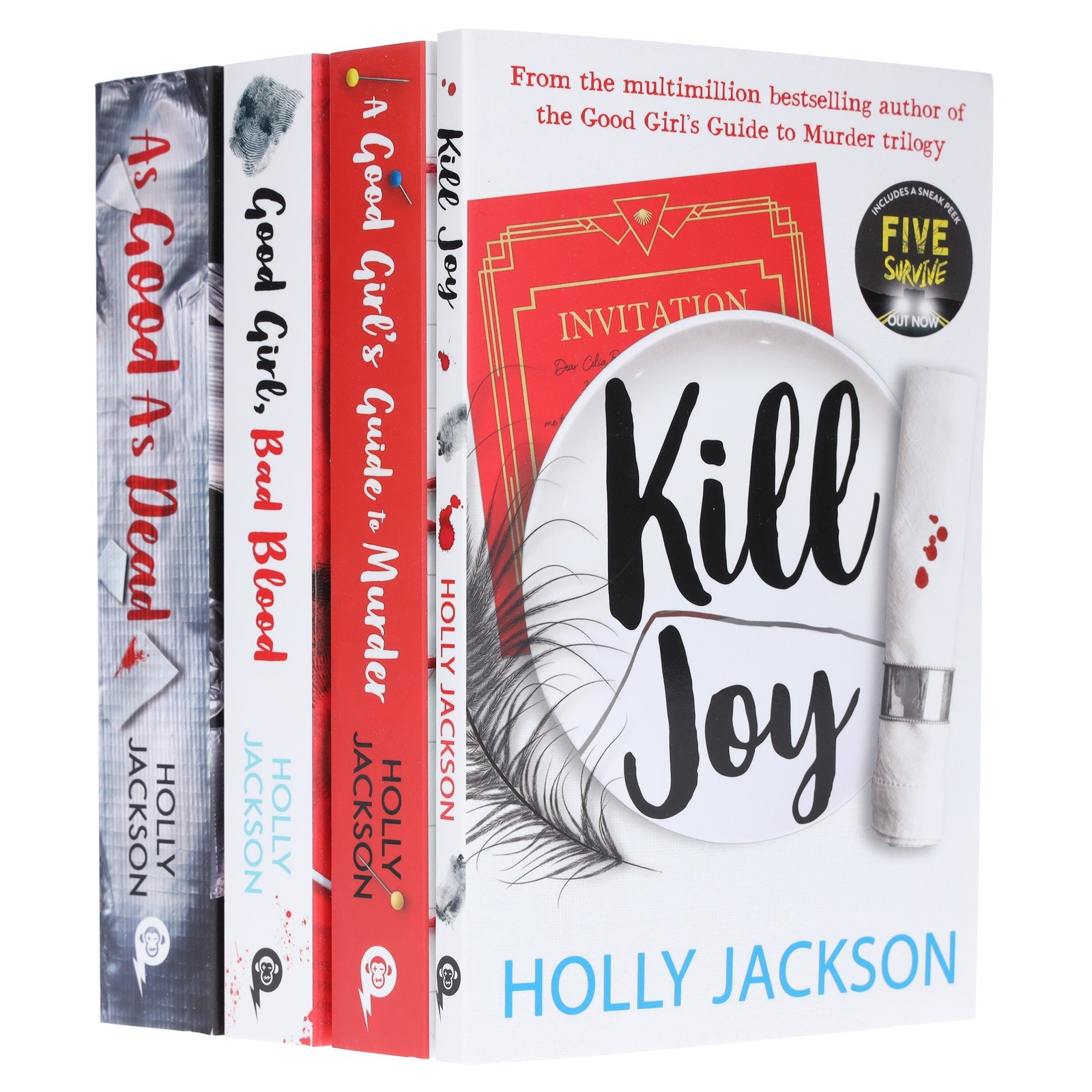 A Good Girl's Guide To Murder Series By Holly Jackson 4 Books - Ages 14+ - PB