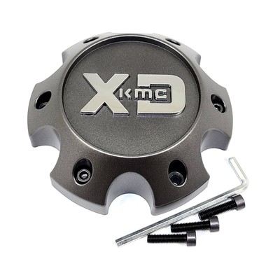 XD Series Gray Wheel Center Cap for 6L XD818 Heist XD826 Surge XD829 Hoss II